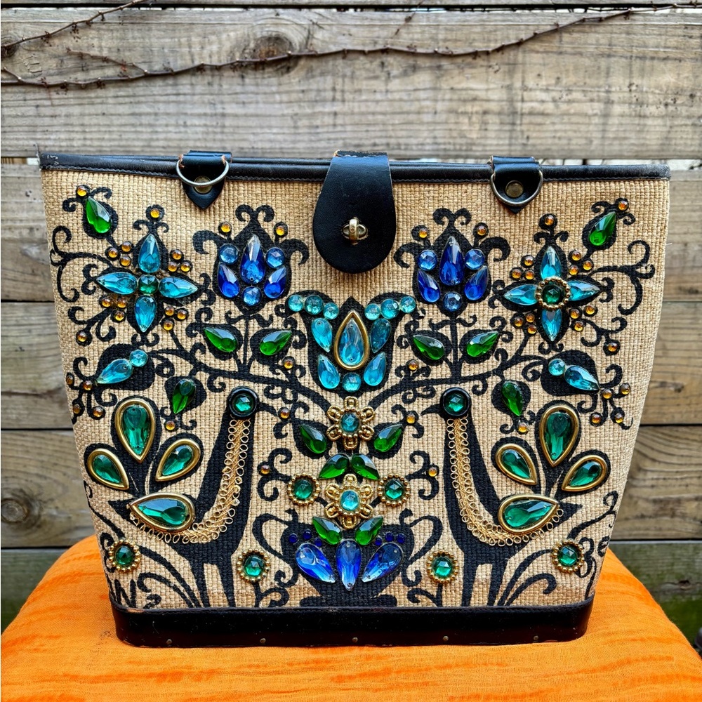 1970’s Eden Collins Collins of Texas Bejeweled Purse